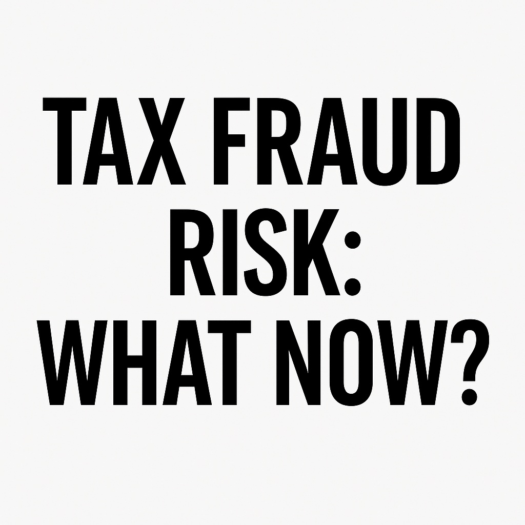 What if you might be involved in tax fraud